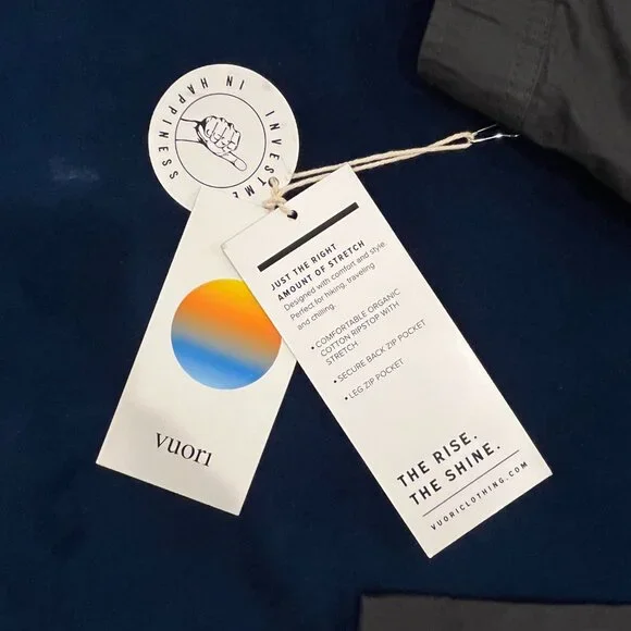 Women's Vuori Ripstop Pant - Charcoal - Size M - NWT - Picture 6 of 7